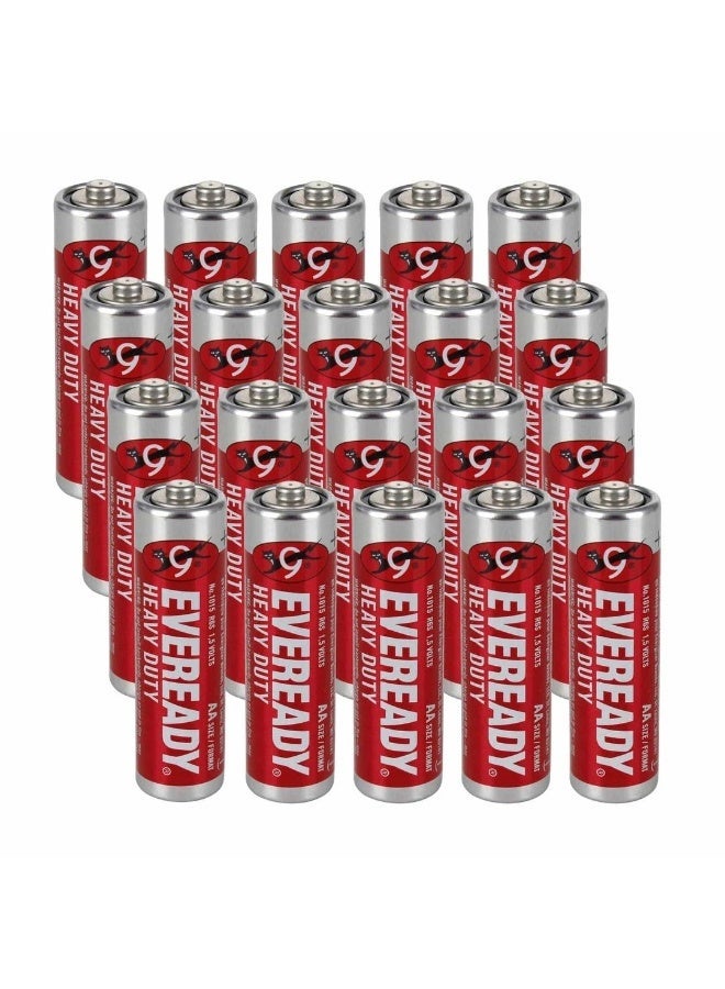 إفريدي بطاريات Eveready AA القلوية – عبوة 20 حبة  طاقة طويلة الأمد - Image 3